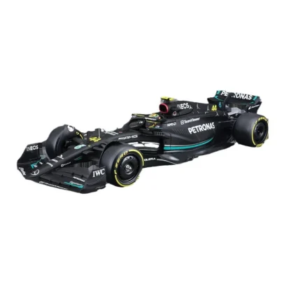 Bburago 1:24 Mercedes AMG F1 Team W14 2023 # 44 Hamilton # 63 Alloy Car Model Formula One Die Casting Model 5