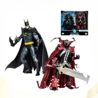 McFarlane Toys Batman & Spawn Action Figure Multiverse DC Animation Batman Figure Spawn Figurine Collection Model Toys Gifts 1