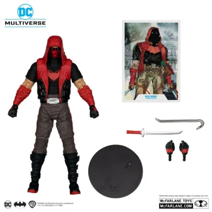 McFarlane Genuine in Stock 18cm Toys Red Hood (Dawn of DC) Action Figure DC Multiverse Kids Gift Model Doll 1