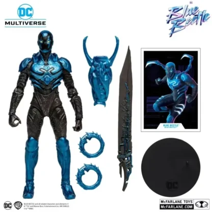 McFarlane DC Blue Beetle Big Knife Edition Genuine Mcfarlane 7-inch Hands on Model Multiverse Gift Movie Anime 1