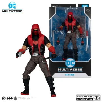 McFarlane Genuine in Stock 18cm Toys Red Hood (Dawn of DC) Action Figure DC Multiverse Kids Gift Model Doll 3