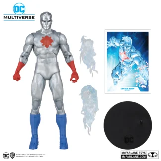 Genuine Mcfarlane Captain Atom Figure Dc Multiverse 7 Inches Action Figurine Anime Collection Model Pvc Statue Doll Toy Gifts 1