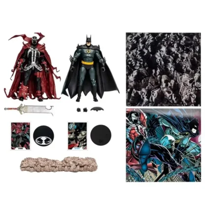 McFarlane Toys Batman & Spawn Action Figure Multiverse DC Animation Batman Figure Spawn Figurine Collection Model Toys Gifts 4