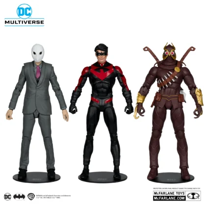 Mcfarlane Toys DC Multiverse Talon & Nightwing & Owl (batman: Court Of Owls) 7'' Action Figure Original Doll Gift 4