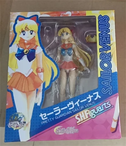 Anime Pretty Guardian Sailor Moon Tsukino Usagi Sailor Mercury Venus Jupiter Saturn PVC Action Figure Model Toys Birthday Gift 3