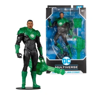 McFarlane Toys Dc Multiverse Green Lantern John Stewart  7" Action Figures Original Doll Model Garage Collection Decoration Gift 1