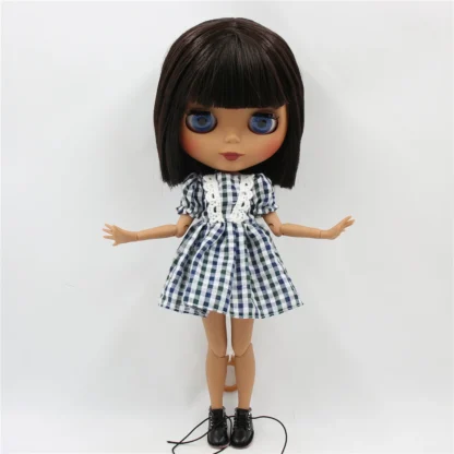 ICY DBS Blyth doll 1/6 bjd joint body short brown hair matte face 30cm toy girls gift anime - Image 4