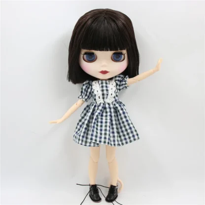 ICY DBS Blyth doll 1/6 bjd joint body short brown hair matte face 30cm toy girls gift anime - Image 3