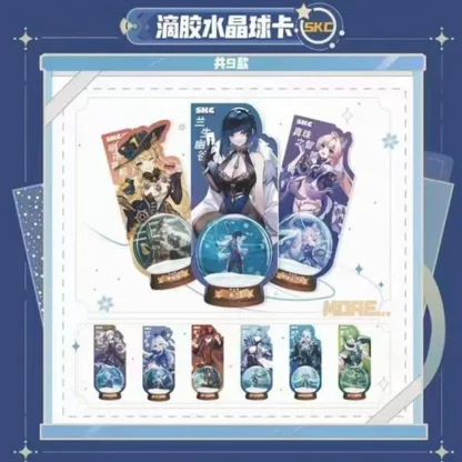 Genshin Impact Card Game Character Aether Lumine Classic Collection Cards Peripheral For Children Birthday Gifts - Image 6