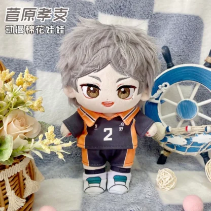 20cm Stuffed Anime Haikyuu!! Yu Nishinoya Kageyama Tooru Shoyo Koushi Kei Tsukishima Kenma Cute Plush Dress-up Cotton Doll Toys - Image 6