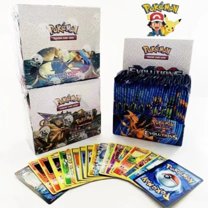 New 360Pcs Box Pokemon Card Shining Fates Style English Booster Battle Carte Trading Card Game Collection Cards Toys Kids Gifts - Image 2