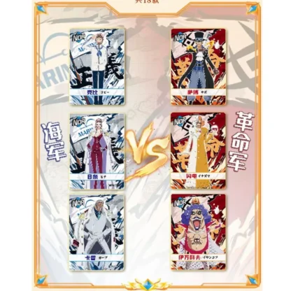 One Piece Cards Japanese Anime Character Collection Cards Booster Box Full Set Luffy Roronoa Paper Playing Card Game Kid Toys - Image 3