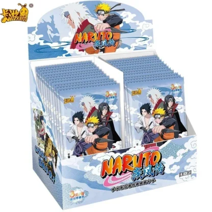 KAYOU Original Naruto Cards Box Anime Figure Card Booster Pack Sasuke Collection Hobby Flash Card Toy Birthday xmas Gift Kids - Image 2