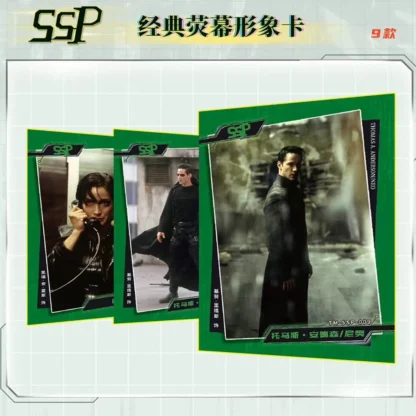 The Matrix Collection Cards Booster Box Movie Character Trinity Neo Exquisite Peripheral Rare Game Card Hobby Toy Kids Gift - Image 2