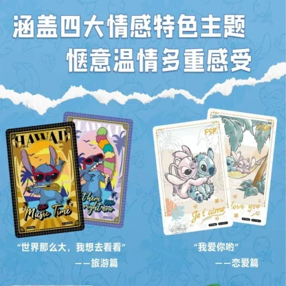 Original Disney Disney Lilo & Stitch Commemorative Collection Card FSP SSP Rare Limited Edition Anime Card Game Kids Toys Gifts - Image 3