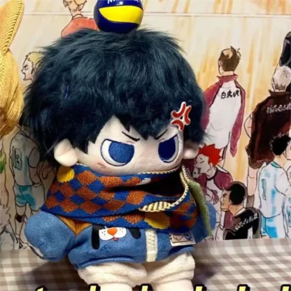 Stuffed Anime 20cm Haikyuu Hinata Shoyo Kageyama Tobio Cotton Doll Toys for Children Adult Dress-up Puppet Collectibles Plushies - Image 2