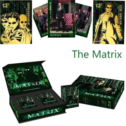 The Matrix Collection Cards Booster Box Movie Character Trinity Neo Exquisite Peripheral Rare Game Card Hobby Toy Kids Gift