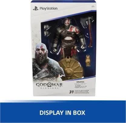 Spin Master Toys God of War Ragnarok Kratos 6-inch Movable Figures Figures The Shapes Collection, for PS5 Fans & Collectors - Image 6