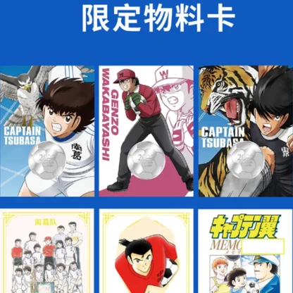 New Genuine Captain Tsubasa Collection Cards Anime Figure Ozora Tsubasa Ryo Ishizaki Rare Flash XR GMR SSP Card Toys Game Gifts - Image 2