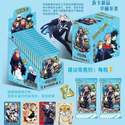 Jujutsu Kaisen Card Gojo Satoru Fushiguro Megumi Itadori Yuji Warlock Japanese Anime Character Games Collection Card Toy Gift - Image 6