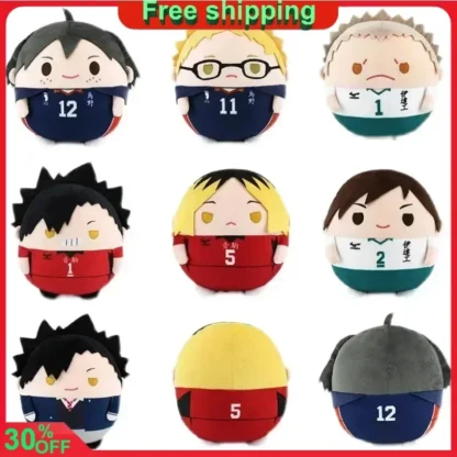 23cm Haikyuu Plushs Shoyo Hinata Tobio Kageyama Plush Doll Pillow Kawaii Model Ornament Anime Figure Ornament Christmas Gift Toy