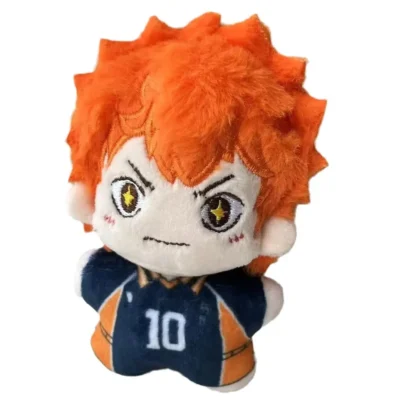 Anime Key Chain Haikyuu Plush Doll Hinata Shoyo kageyama tobio Game Pendant Keychain Soft Stuffed Toy Kids Christmas Gift - Image 5