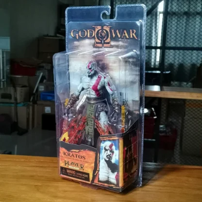 NECA God of War Kratos with the Blade of Olympus and the Blades of Athena Action Toy Collection Figure Gift - Image 2