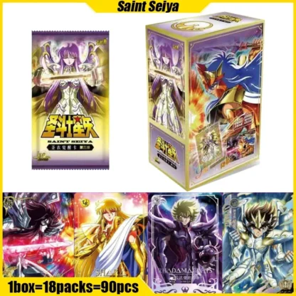 KAYOU Vol.3 Saint Seiya Cards Cloth Awakening Anime Collection Cards Mistery Box Board Game Toy Birthday Gift for Boys and Girls