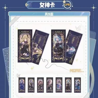 Genshin Impact Card Game Character Aether Lumine Classic Collection Cards Peripheral For Children Birthday Gifts - Image 4