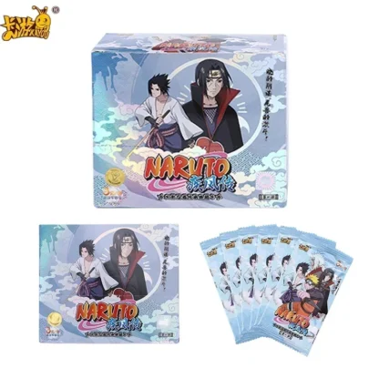 KAYOU Original Naruto Cards Box Anime Figure Card Booster Pack Sasuke Collection Hobby Flash Card Toy Birthday xmas Gift Kids - Image 4