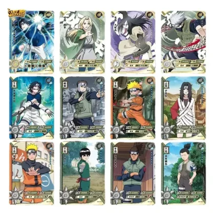 KAYOU Original Naruto Cards Box Anime Figure Card Booster Pack Sasuke Collection Hobby Flash Card Toy Birthday xmas Gift Kids - Image 6