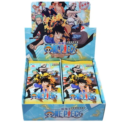 Genuine Anime One Piece Collection Cards Trading Game Luffy Sanji Nami TCG Booster Box Game Cards - Image 3