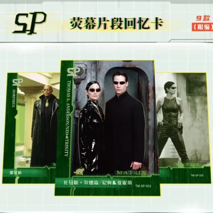 The Matrix Collection Cards Booster Box Movie Character Trinity Neo Exquisite Peripheral Rare Game Card Hobby Toy Kids Gift - Image 3