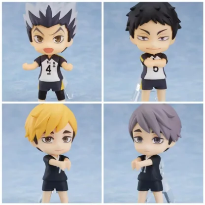 8 Pcs/Set Second Generation Haikyuu Volleyball Junior Figure Q Version 7.5cm Shoyo Hinata Sugawara Koushi Wholesale Dolls - Image 5