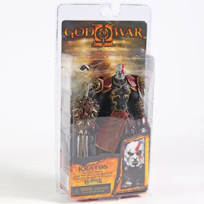 7" NECA God of War 2 II Kratos In Ares Armor W Blades PVC Action Figure Toy Doll Chritmas Gift Hot Retail - Image 2