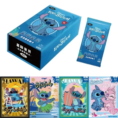 Original Disney Disney Lilo & Stitch Commemorative Collection Card FSP SSP Rare Limited Edition Anime Card Game Kids Toys Gifts