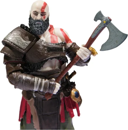 Spin Master Toys God of War Ragnarok Kratos 6-inch Movable Figures Figures The Shapes Collection, for PS5 Fans & Collectors - Image 4