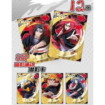 Wholesale Naruto Cards Anime Figures Hero Paper Game Complete Collection Series Collection Card Cards Booster Box Toy Gifts - Image 4