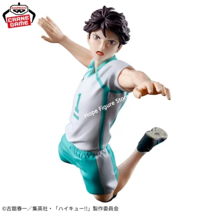 In Stock Original BANPRESTO Posing Figure Haikyuu!! Toru Oikawa Figure Anime Model Genuine Boxed Toy