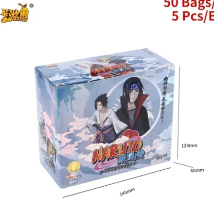 KAYOU Original Naruto Cards Box Anime Figure Card Booster Pack Sasuke Collection Hobby Flash Card Toy Birthday xmas Gift Kids - Image 5