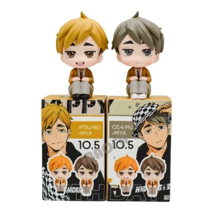 LookUp Haikyuu!! Atsumu Miya Anime Figure Osamu Miya Action Figure Kenma Kozume Figurine Q Version Statue Model Doll Toys Gifts