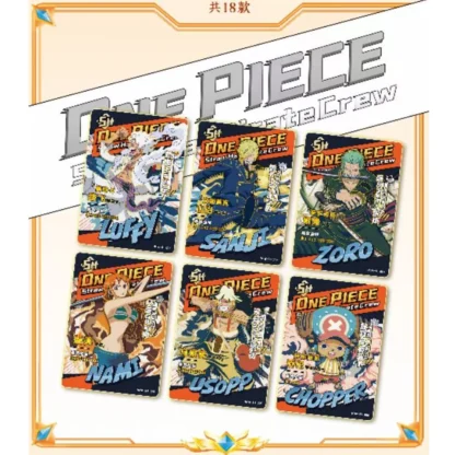 One Piece Cards Japanese Anime Character Collection Cards Booster Box Full Set Luffy Roronoa Paper Playing Card Game Kid Toys - Image 6