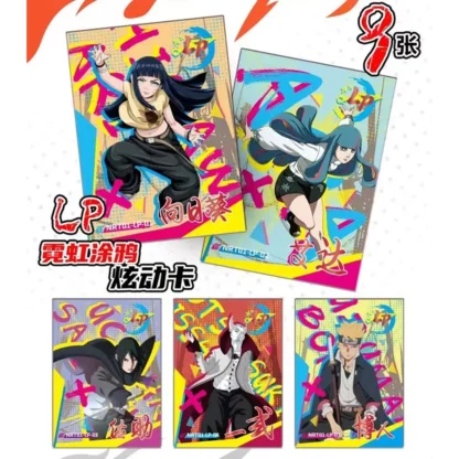 Wholesale Naruto Cards Anime Figures Hero Paper Game Complete Collection Series Collection Card Cards Booster Box Toy Gifts - Image 3