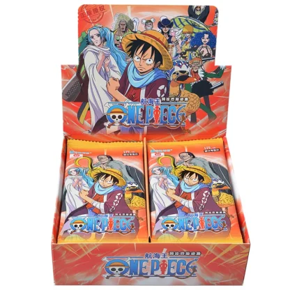 Genuine Anime One Piece Collection Cards Trading Game Luffy Sanji Nami TCG Booster Box Game Cards - Image 2