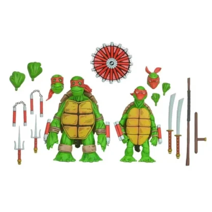 NECA Ninja Turtles Eastman And Laird Anime Figure Comic Version 7-Inch 2pk The First Turtles Action Figure Toys Gift 1