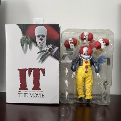 NECA Pennywise Leatherface Figure Joker Stephen King Clown Ultimate Horror Toy Doll Action Figure Model Birthday Gifts 2