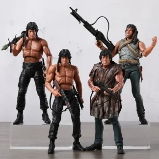 NECA First Blood John J Rambo Action Figure Model Toy Gift For Collection 1