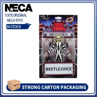 NECA 60721 Beetle Juice Action Figure Toony Terrors 15cm Model Dolls Toys Movie Characters Beetle Juices Decoration Ornaments 1