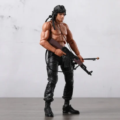 NECA First Blood John J Rambo Action Figure Model Toy Gift For Collection 6