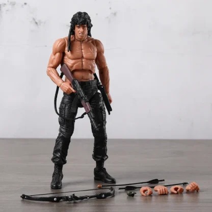 NECA First Blood John J Rambo Action Figure Model Toy Gift For Collection 2